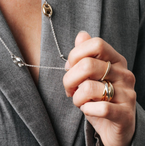 Mixed-Metal Twist Ring