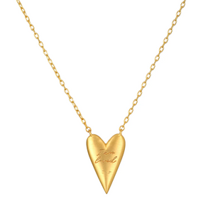 "Infinitely Loved" Heart Necklace