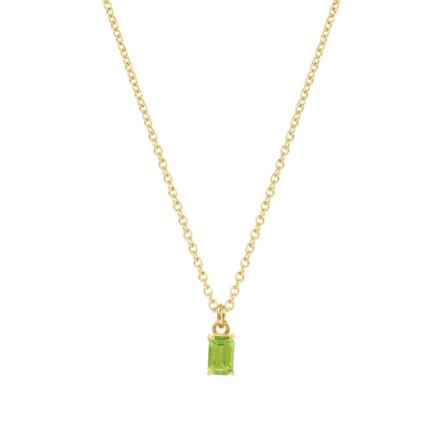 peridot necklace