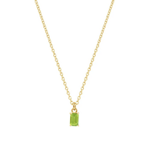 peridot necklace