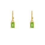 peridot earrings