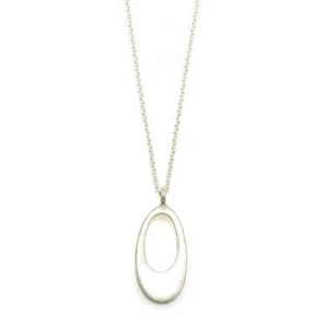 Open Oval Necklace