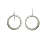 open circle earrings