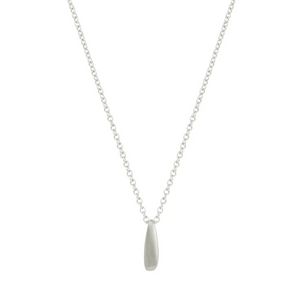 thin drop necklace