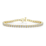 Classic Tennis Bracelet - Silver or Gold