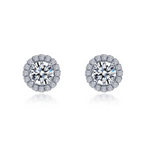 Halo Stud Earrings