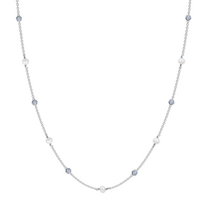 Alternating Pearl Necklace