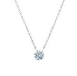 Framless Solitaire Necklace