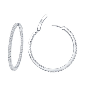 Large Inside-Out Hoops