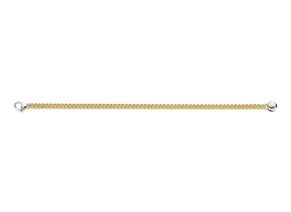 Gold Curb Chain Bracelet