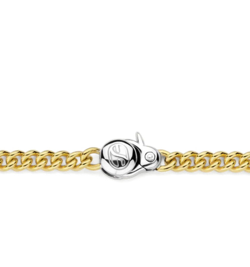 Gold Curb Chain Bracelet