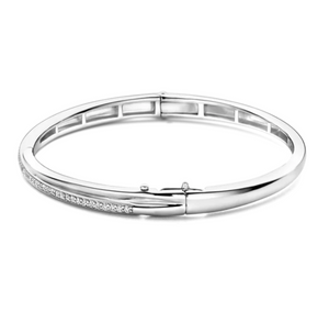 Zirconia Crossover Bangle