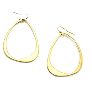 Large Open Drop Earrings