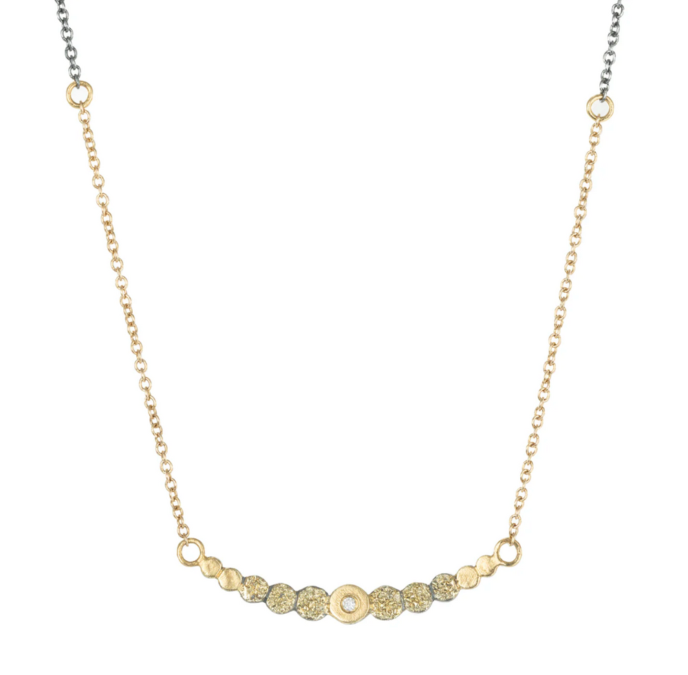 Tiny Gold Dot Necklace