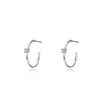 High-Polished Mini Hoops - Gold or Silver