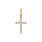 Sparkling Cross Pendant/Charm