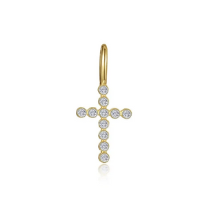 Sparkling Cross Pendant/Charm
