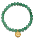 Heart Chakra Aventurine Stretch Bracelet