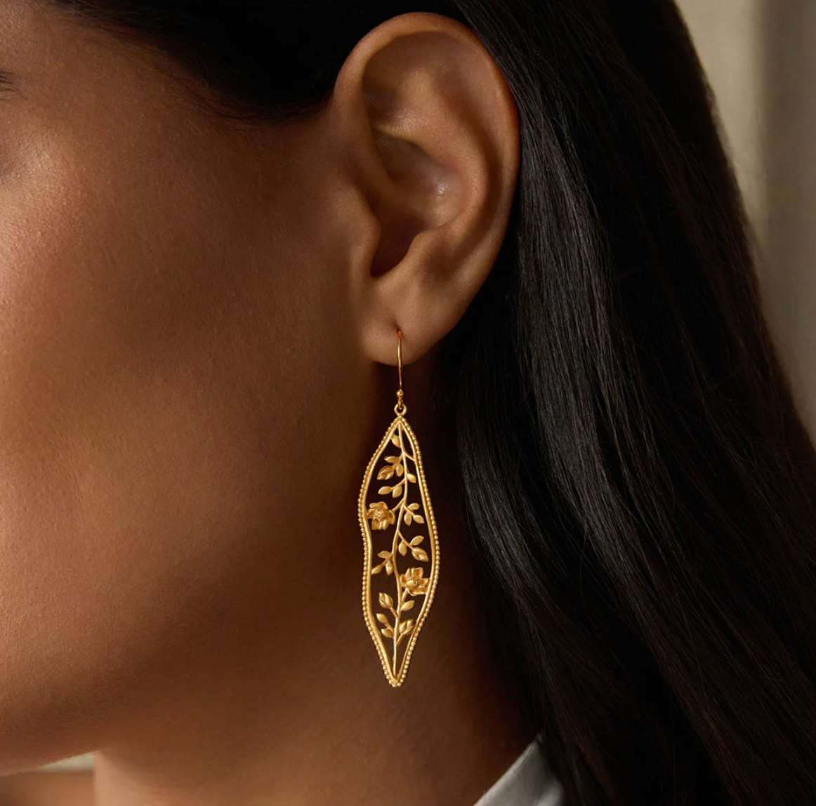 Expanding Beauty Lotus Earrings