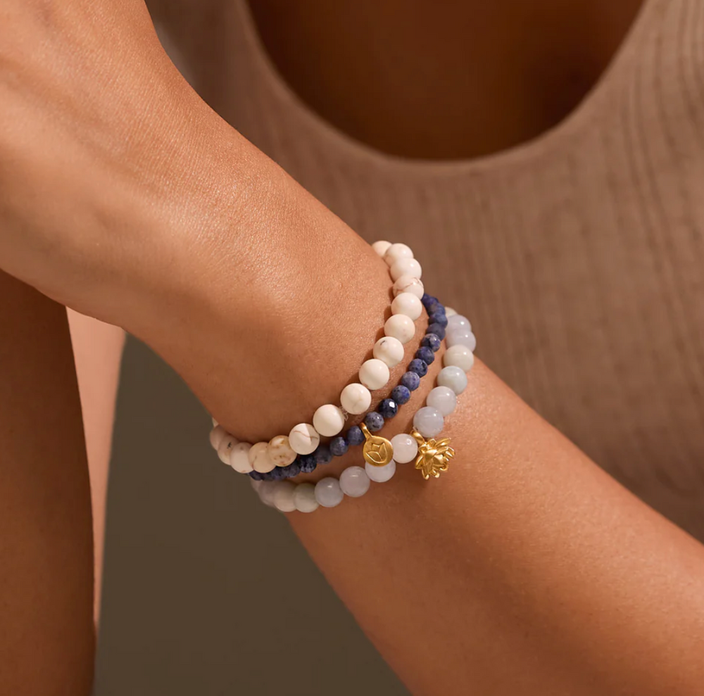 Manifest Positivity Gemstone Bracelet Set