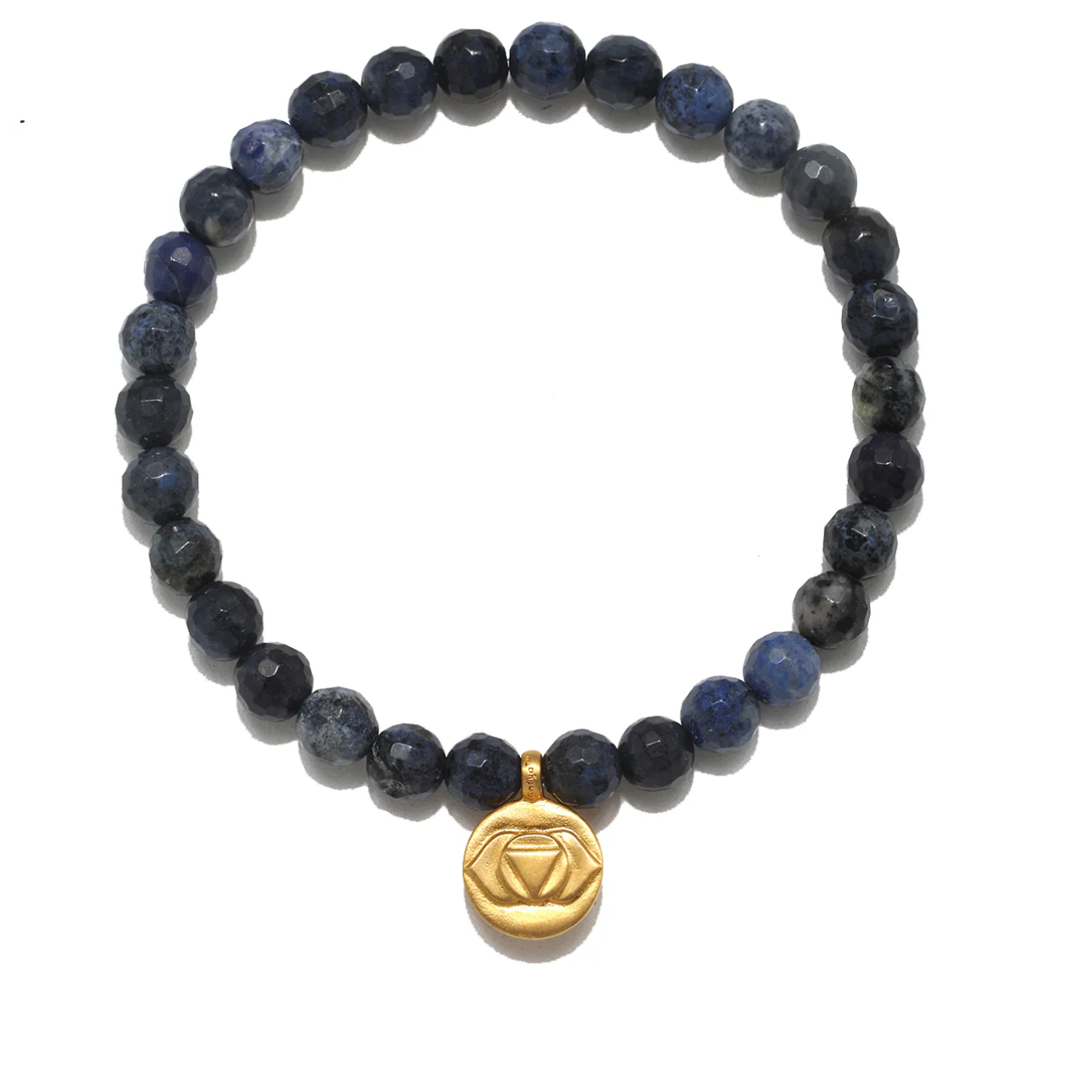 Third Eye Chakra Dumortierite Stretch Bracelet
