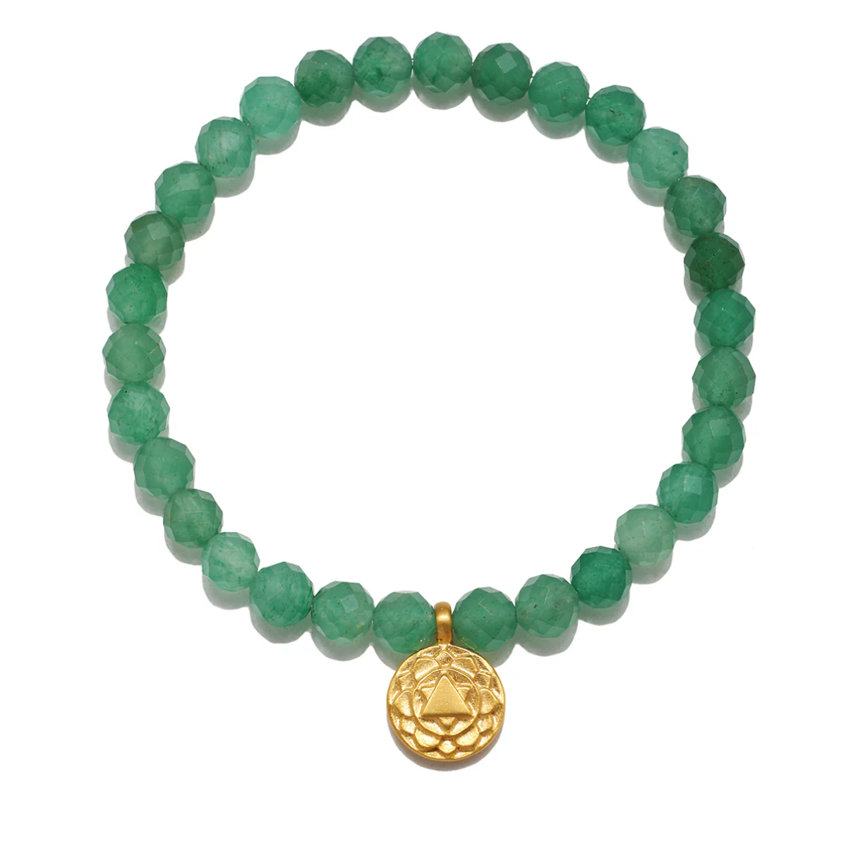 Heart Chakra Aventurine Stretch Bracelet