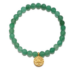Heart Chakra Aventurine Stretch Bracelet