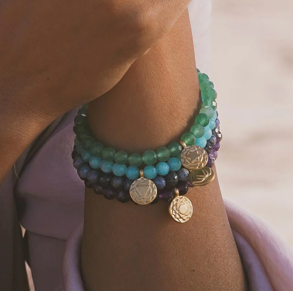 Third Eye Chakra Dumortierite Stretch Bracelet