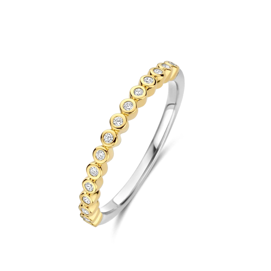 Yellow Gold Bezel Band
