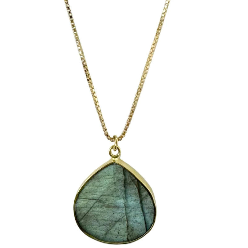 Labradorite Slab Necklace
