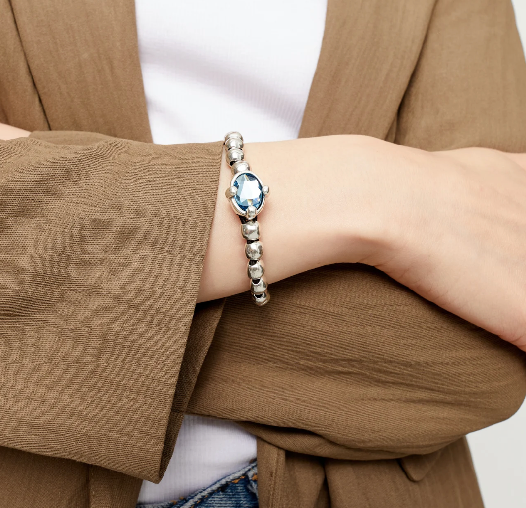 Blue Crystal Bracelet