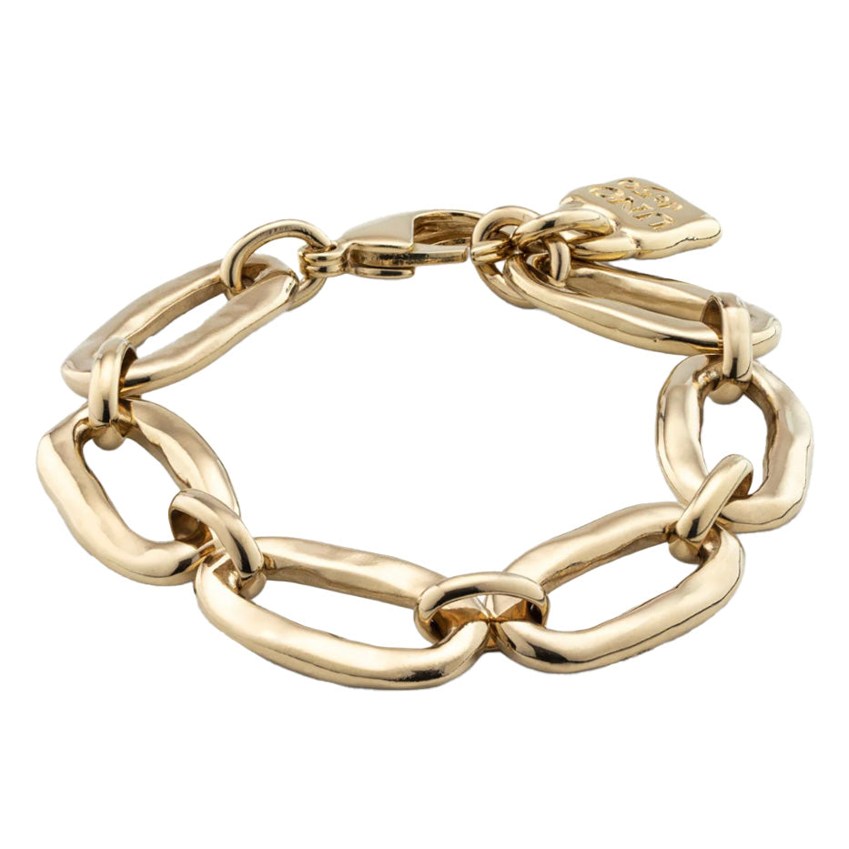 "Awesome" Oval Link Bracelet
