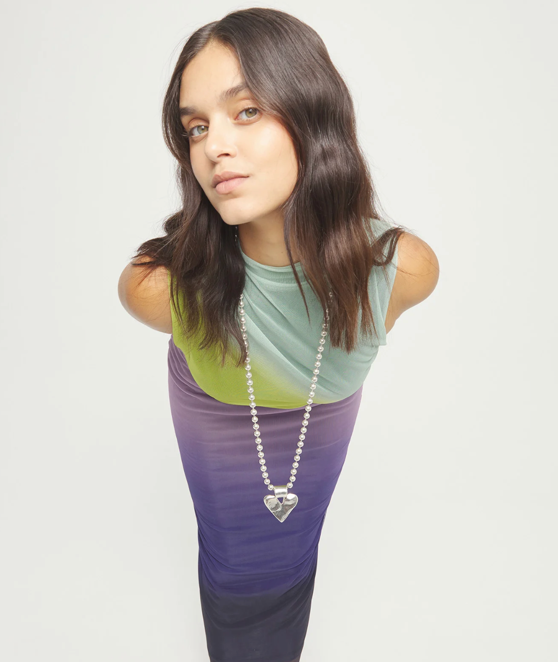 "Beat" Large Heart Necklace