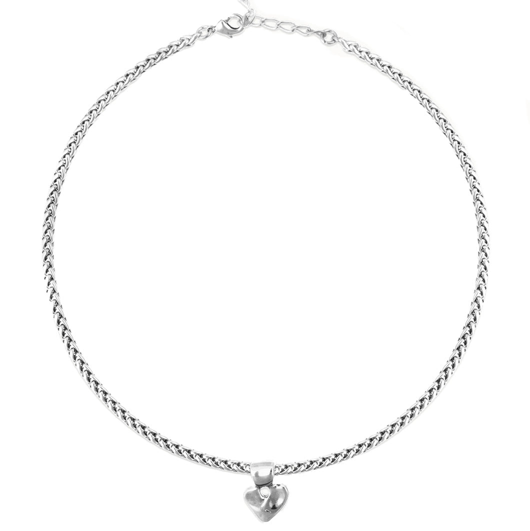 "Beat" Small Heart Necklace