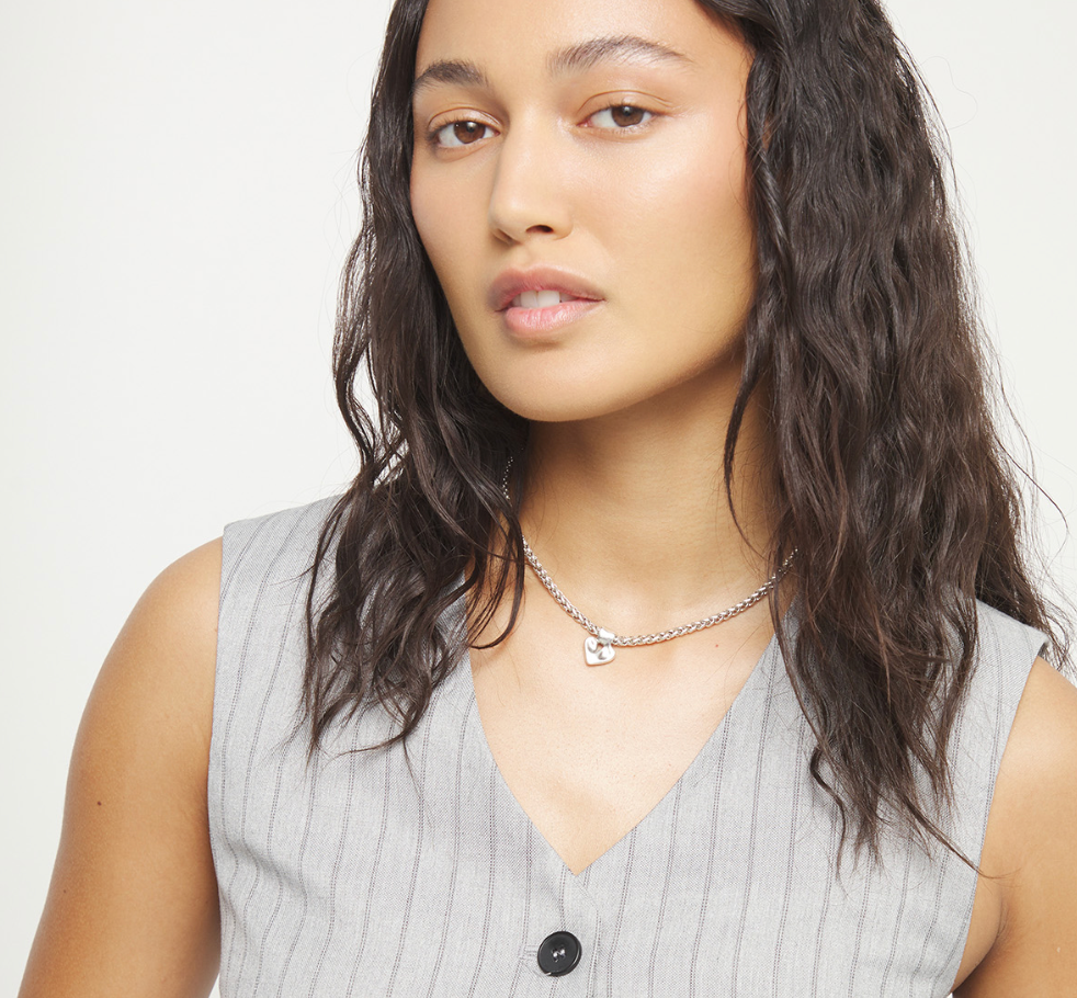 "Beat" Small Heart Necklace