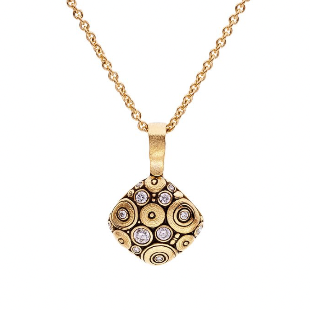 "Mosaic" Diamond Pendant
