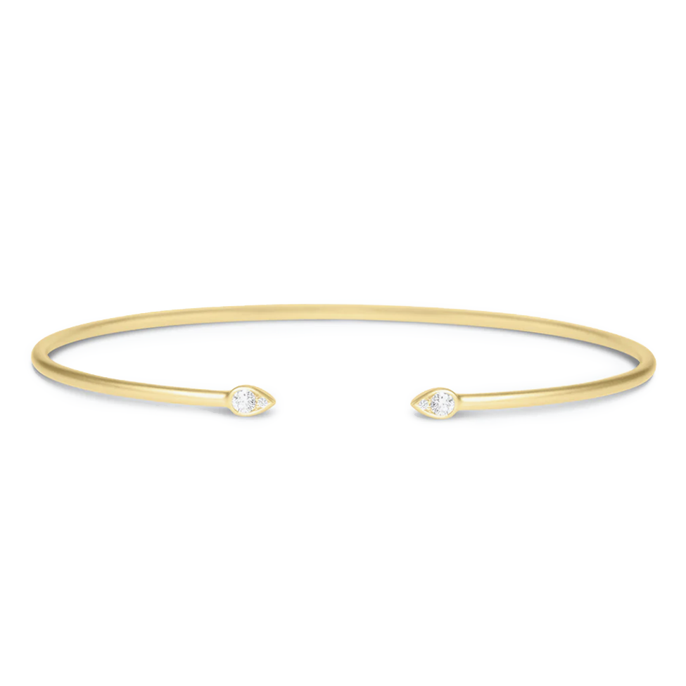 Diamond Pear Flex Bracelet