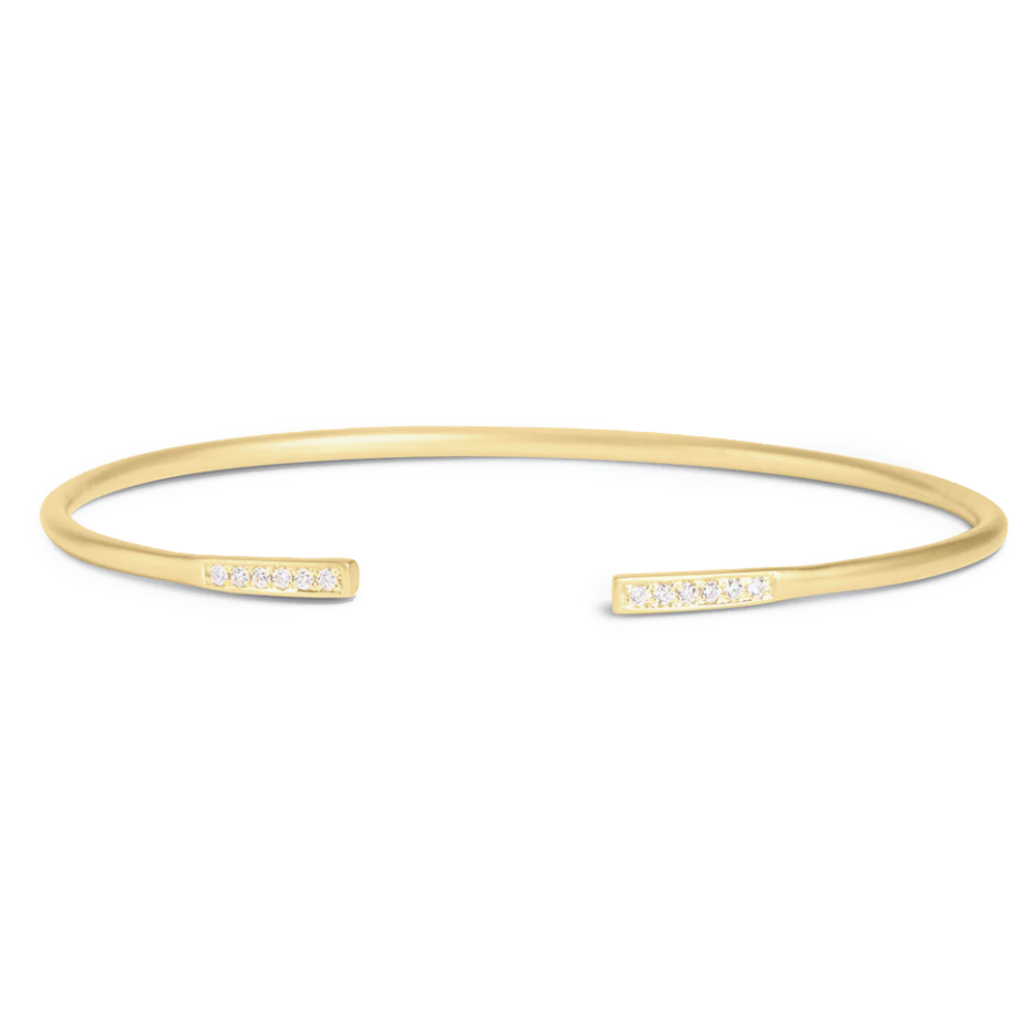 Diamond Bar Flex Bangle
