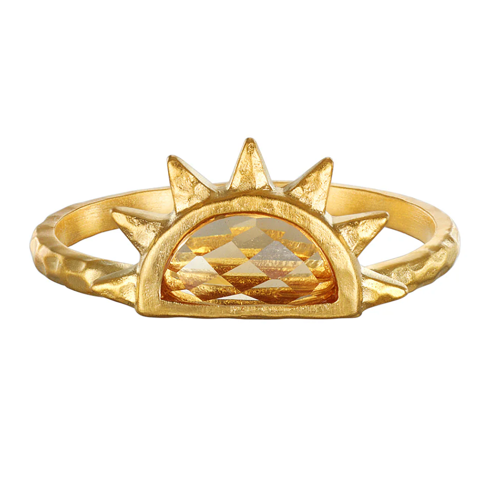 Reclaim Joy Citrine Sunrise Ring
