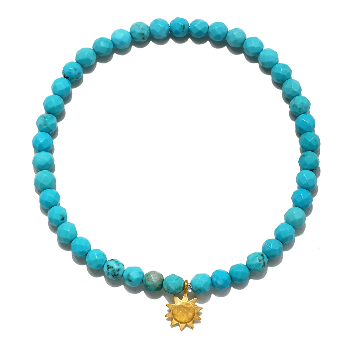 Ignite Vibrancy Turquoise Sun Stretch Bracelet