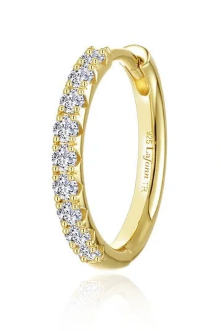Small Alina Round Hoop Earrings