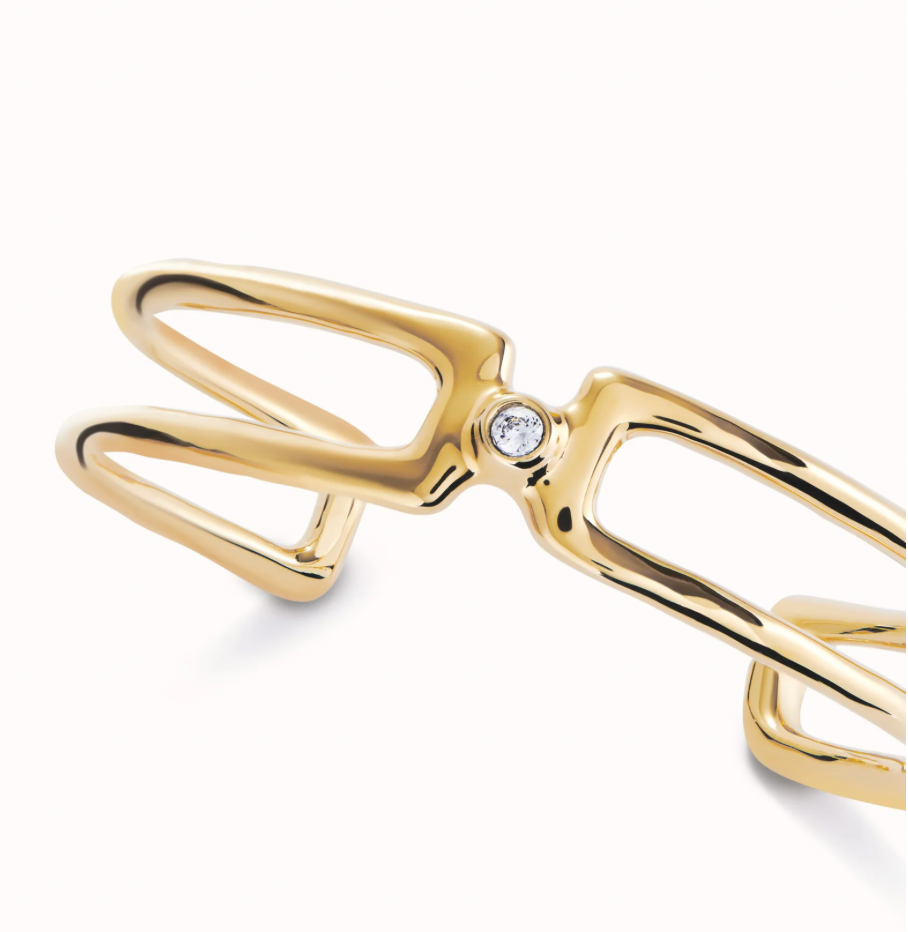 Open Style Double Cuff - Silver or Gold