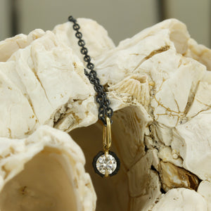 "Chroma" Round Diamond Necklace
