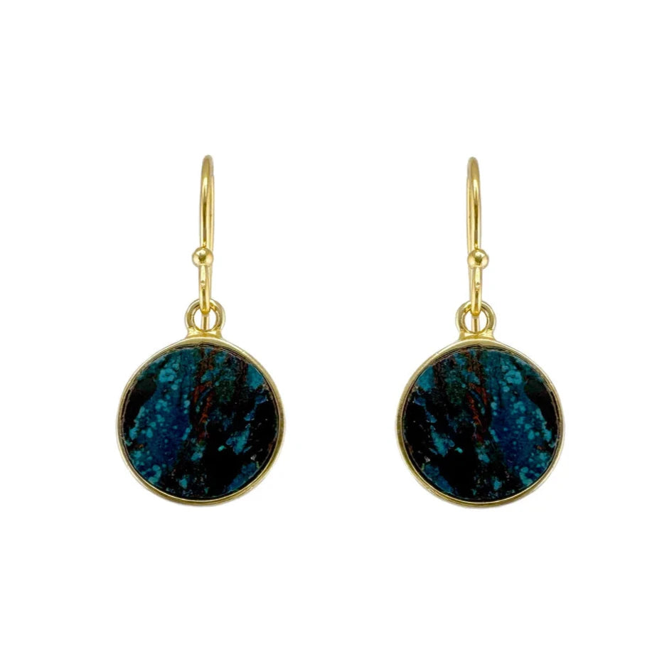 Chrysocolla Earrings