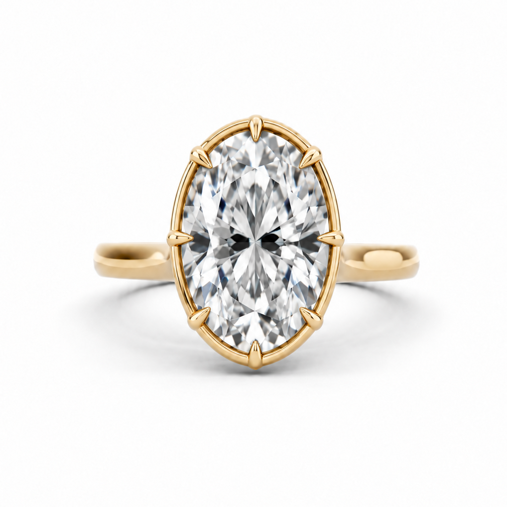 Oval Diamond Ring