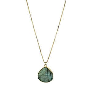 Labradorite Slab Necklace
