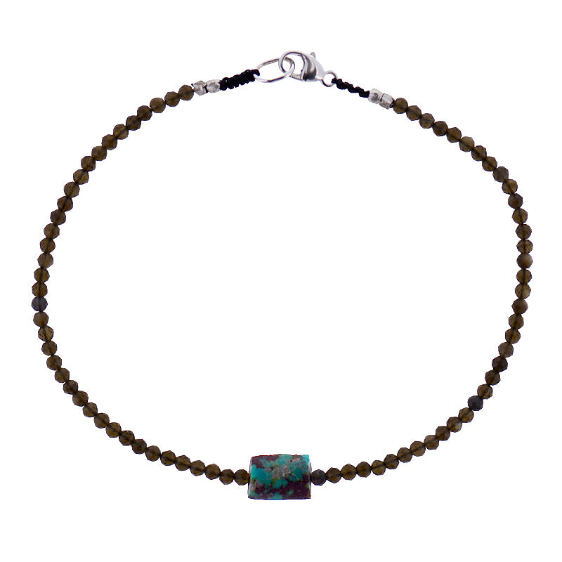 Cat's Eye & Turquoise Bracelet