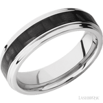 Grooved Titanium Ring