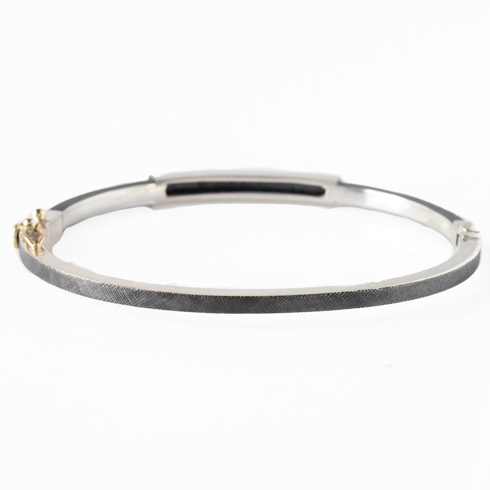 "Diana" Bangle - Mixed Metal