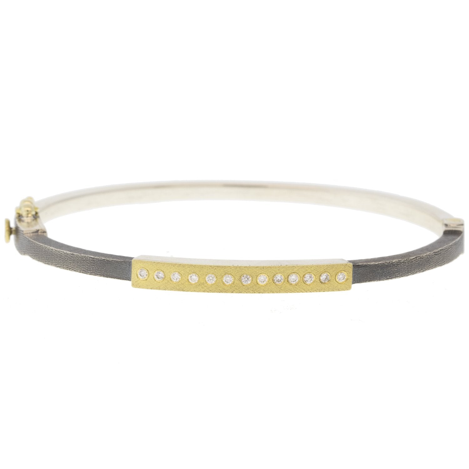 "Diana" Bangle - Mixed Metal